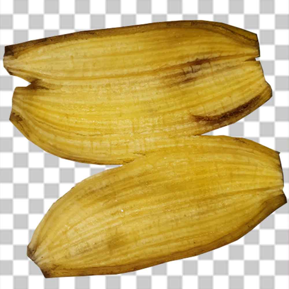 Banana Realistic Peel Photo Free Download