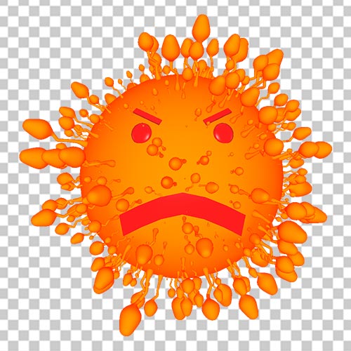 Corona Virus Emoji Transparent Photo Free Download