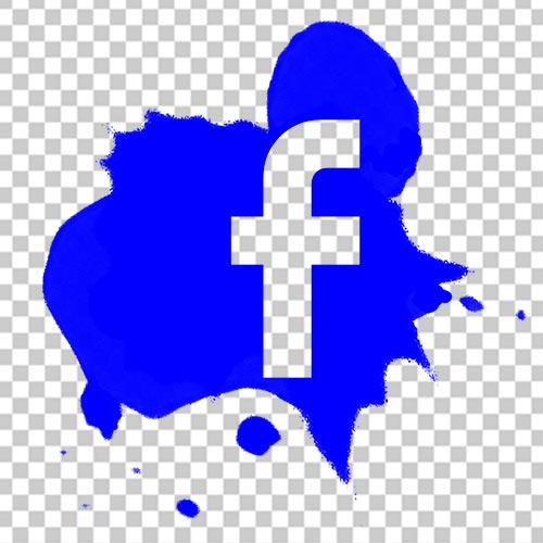 Splash Facebook Logo Png Photo Free Download