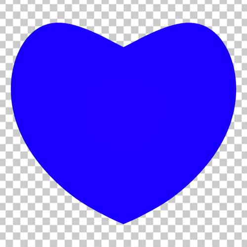 Blue Heart Png Photo Free Download