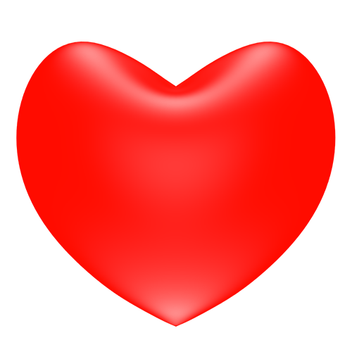 Red Heart Photo Free Download