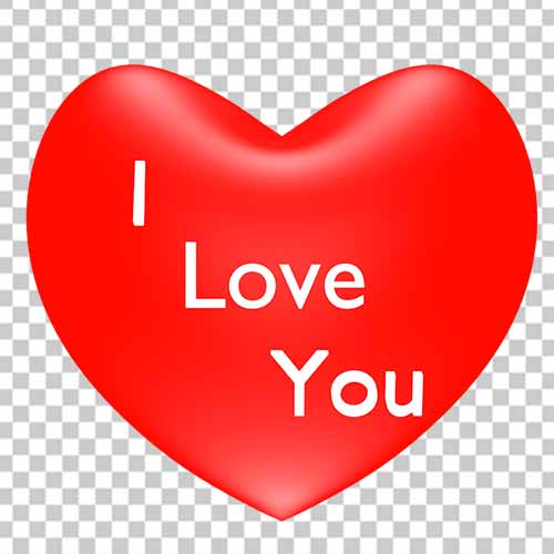 I Love You Heart Png Photo Free Download