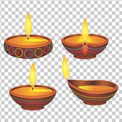2020  Candle Diwali Sticker Png Photo Free Download