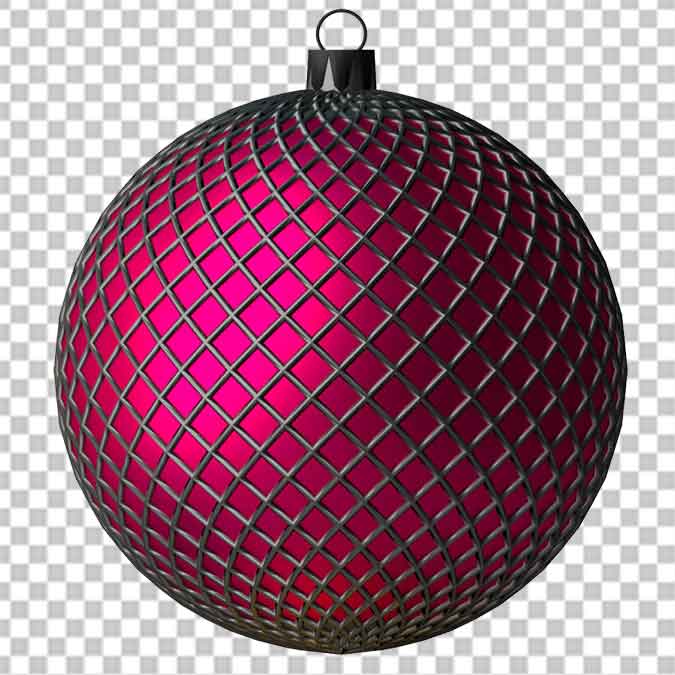 Red Christmas Ball Photo Free Download