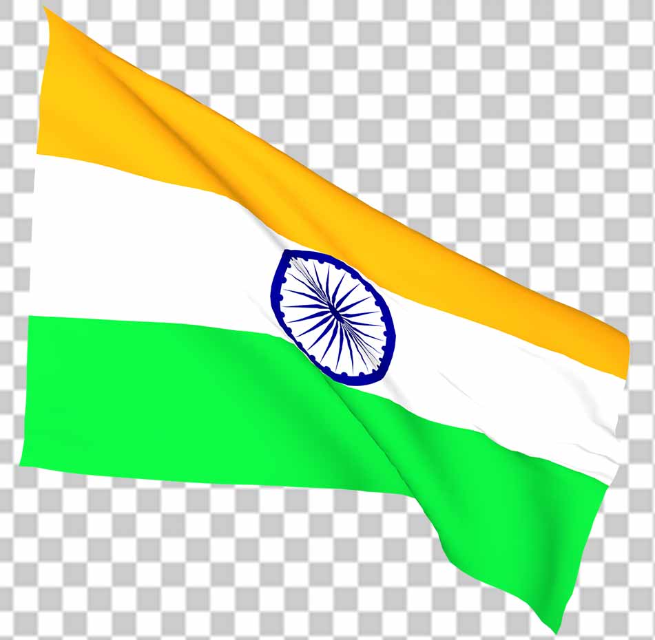Wavin Flag Of India Photo Free Download