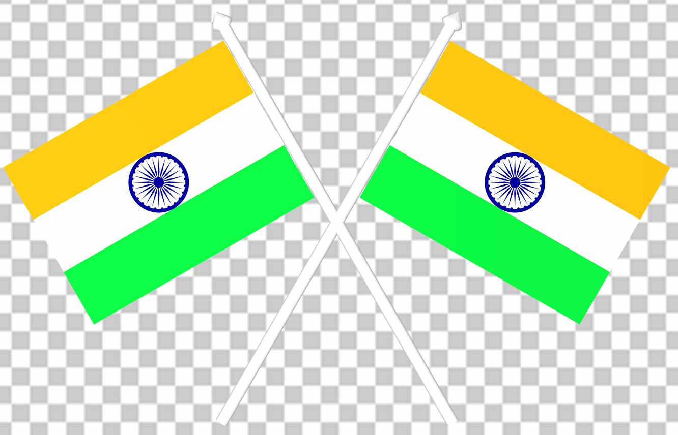 Dual Indian Flag Png Photo Free Download