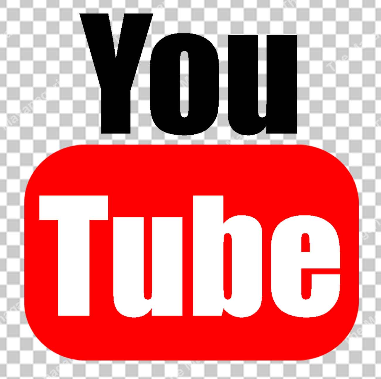 YouTube Logo Png Transparent Background Photo Free Download