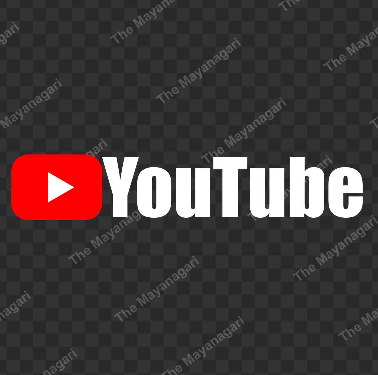YouTube Logo Png Free Download - The Mayanagari