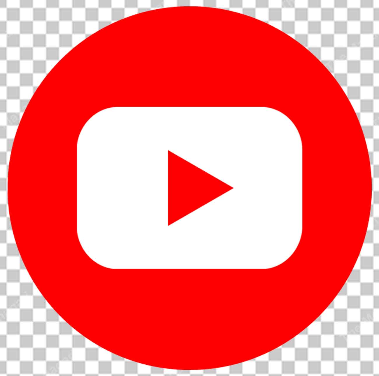 YouTube Logo Png Round Photo Free Download
