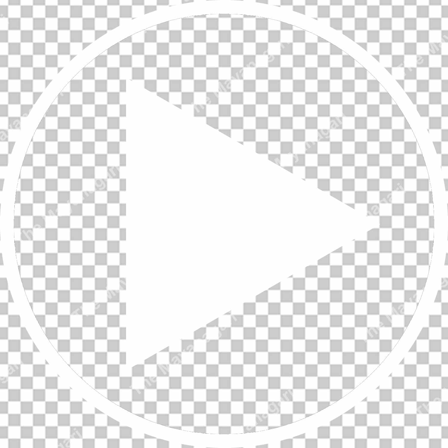 Play Icon Button Png, White Play Button Photo Free Download