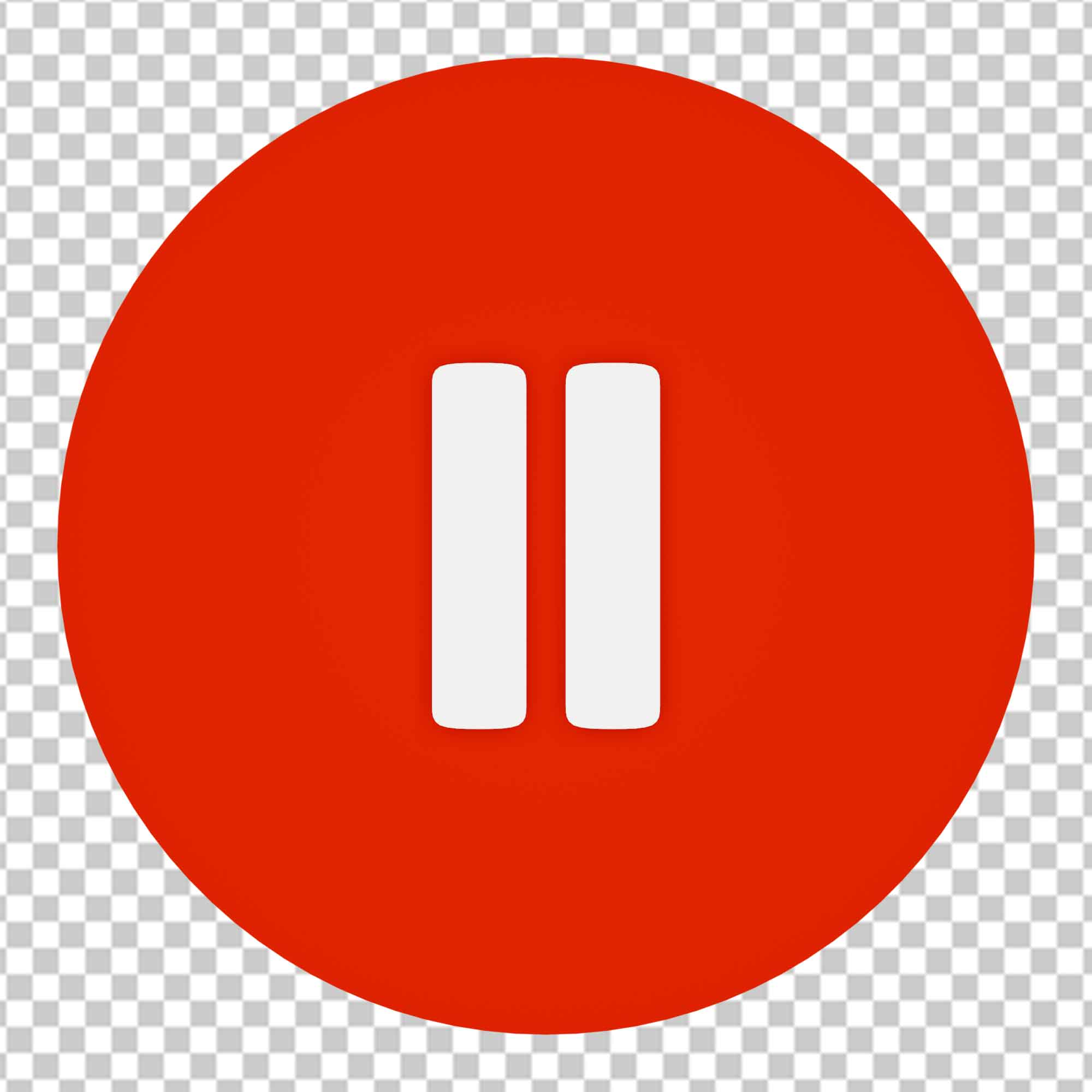 Red Pause Button Png Transparent Photo Free Download
