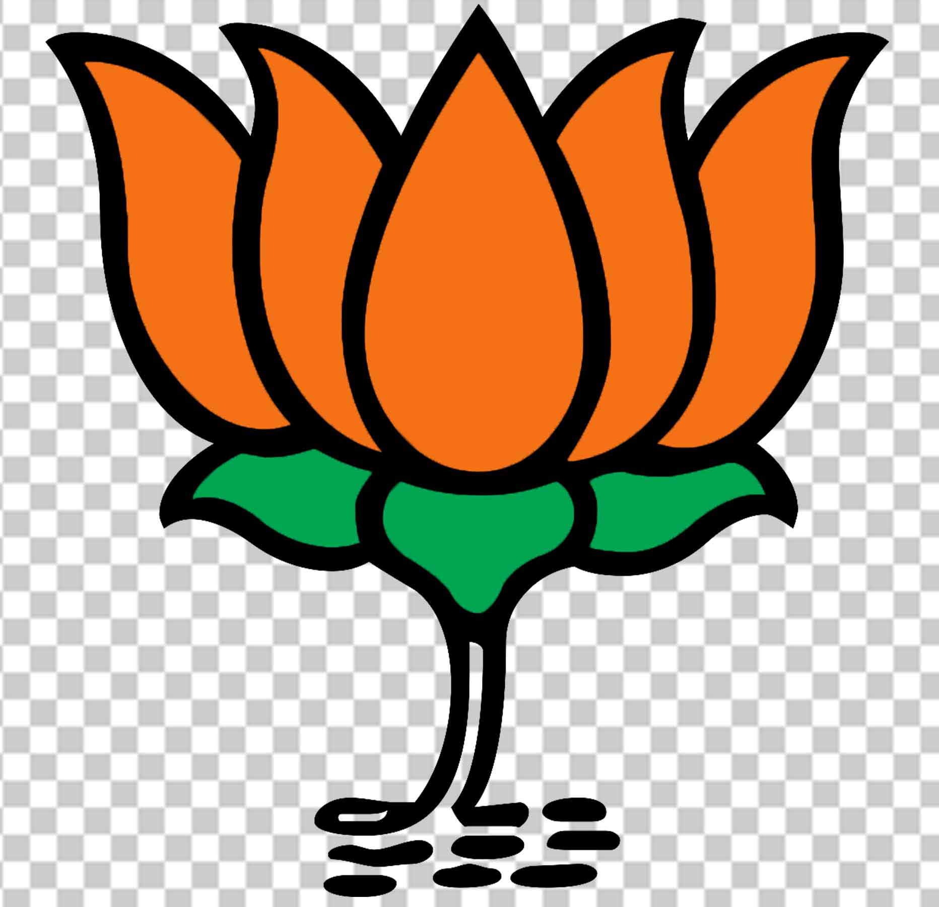 Bharatiya Janata Party Round Logo Photo Free Download