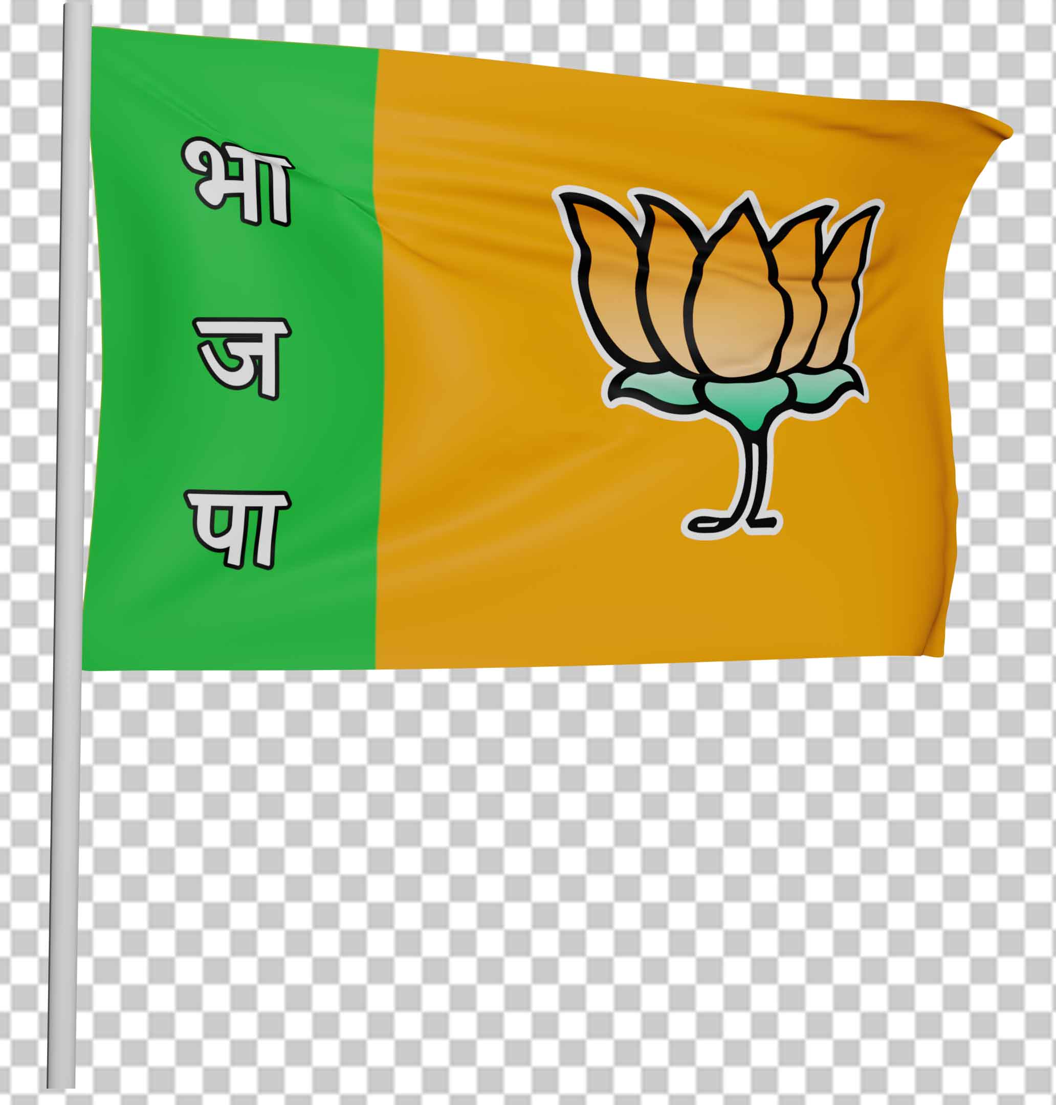 Bharatiya Janata Party ( B.J.P ) Flag Png Photo Free Download