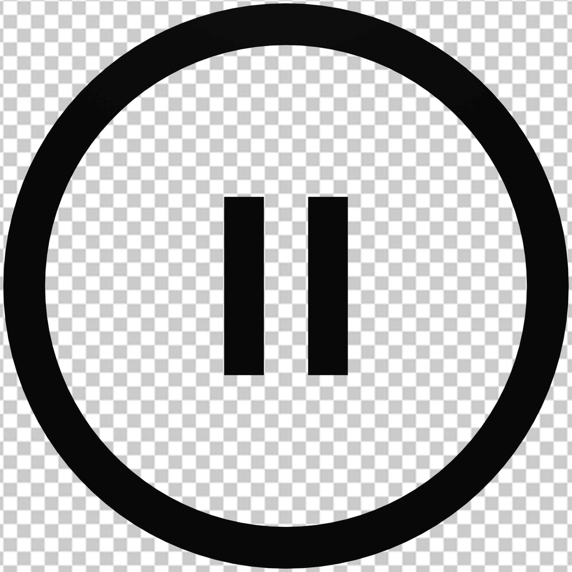 Pause Button Png Transparent Photo Free Download