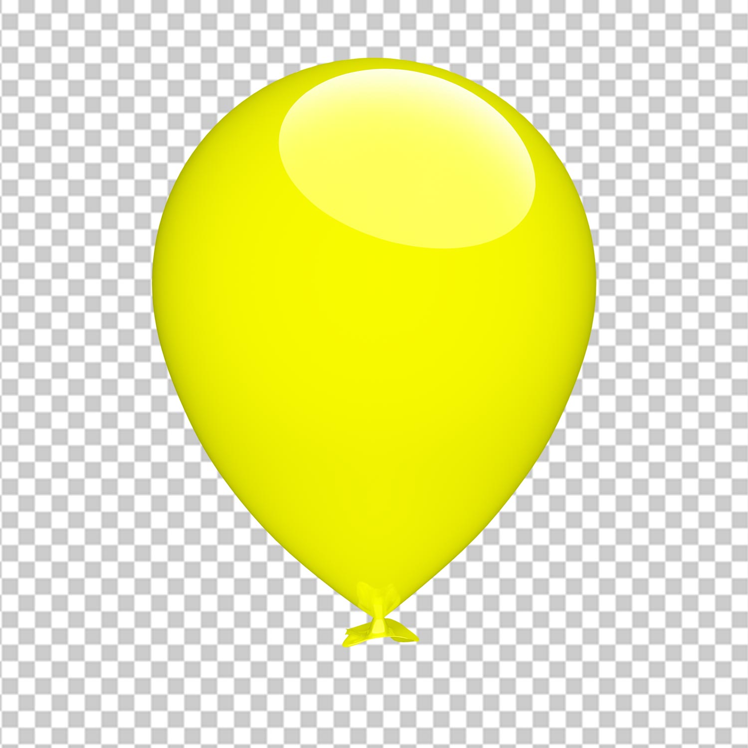 Transparent Yellow Balloon Png Photo Free Download