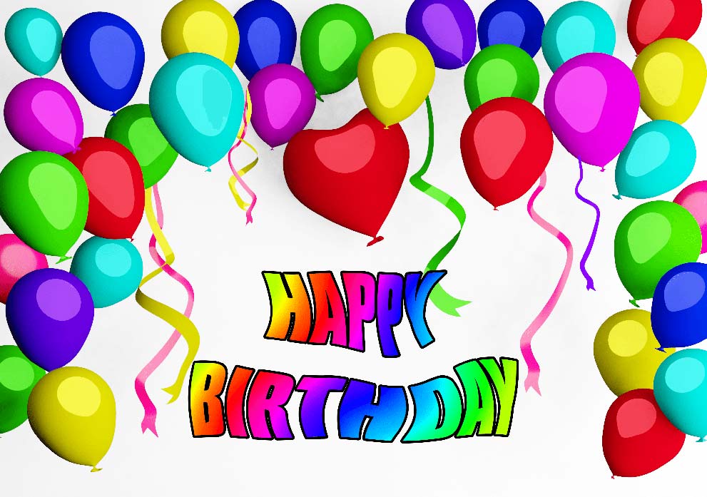 Happy Birthday Wishes, Happy Birthday Balloon Photo Free Download