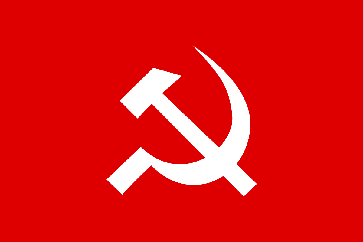 Communist Party of India Flag Photo Free Download